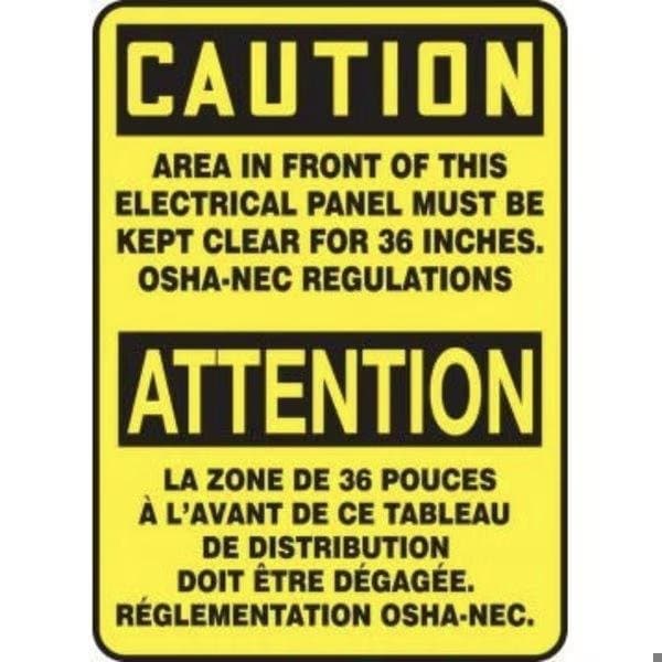 Accuform Safety Sign, MADC531XV MADC531XV - main